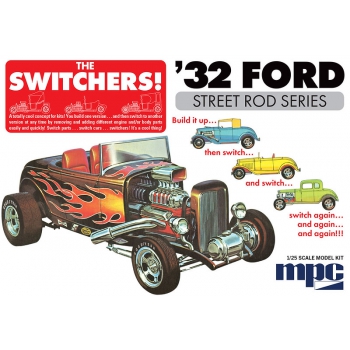 Plastikmodell – 1:25 1932 Ford Switchers Roadster/Coupé – MPC992